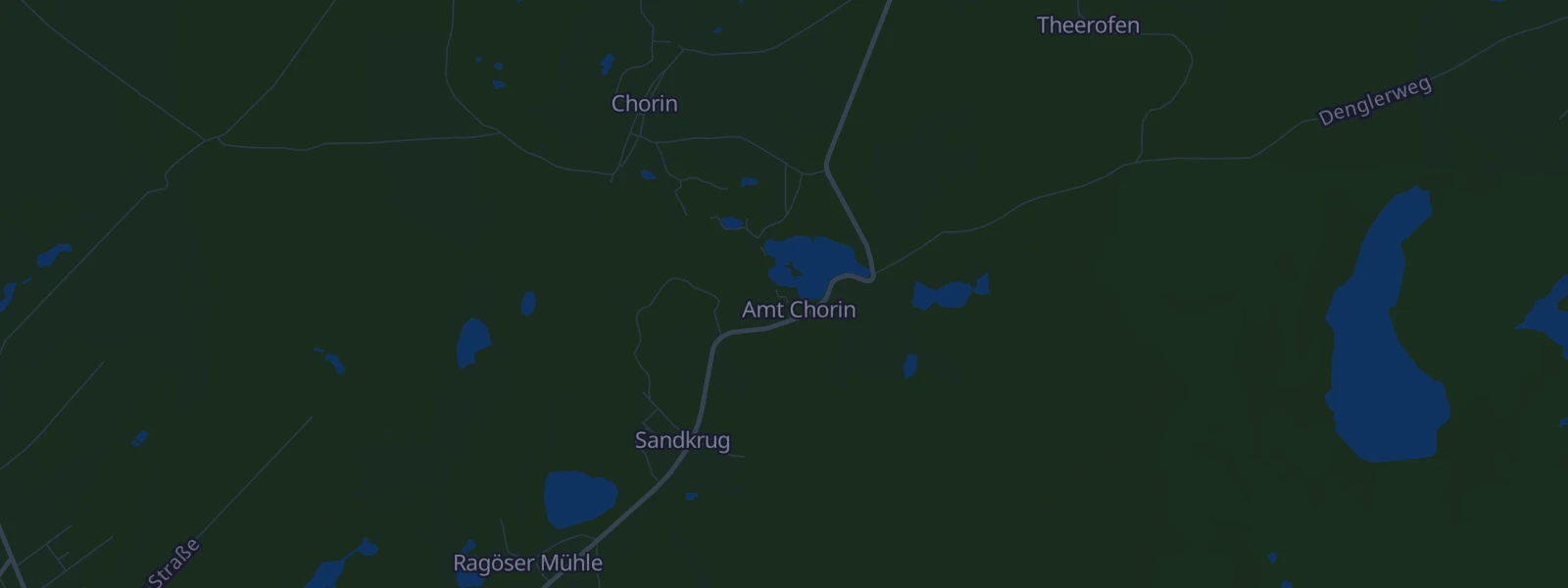 Karte von Chorin