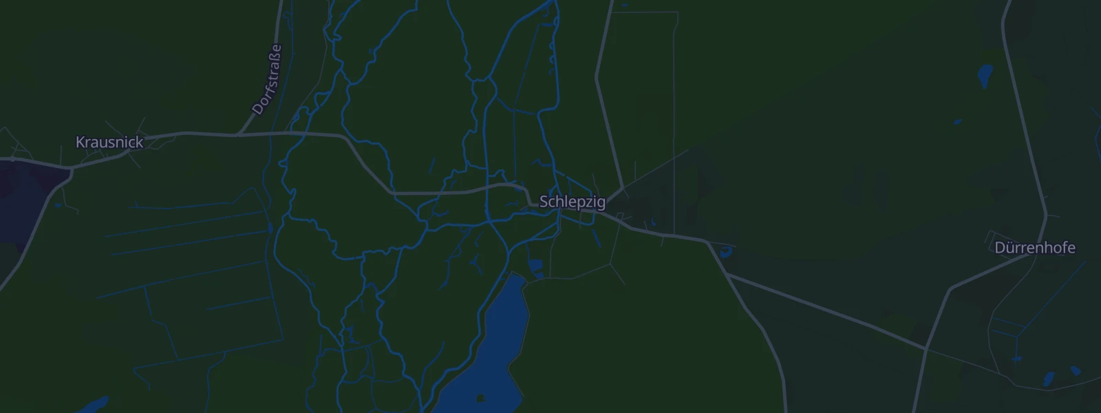 Karte von Schlepzig