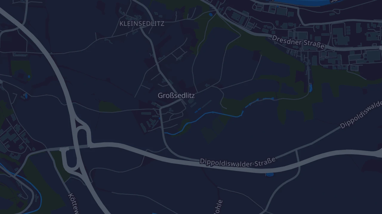 Karte von Heidenau