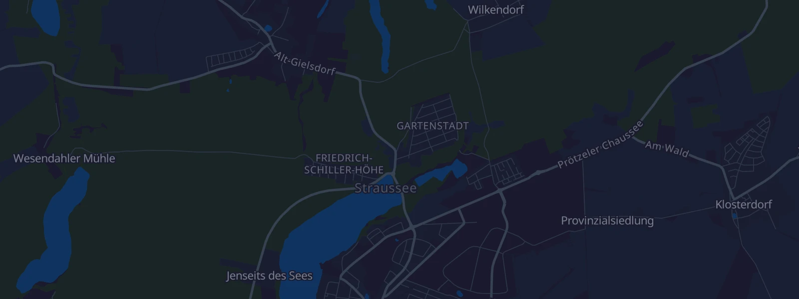 Karte von Strausberg