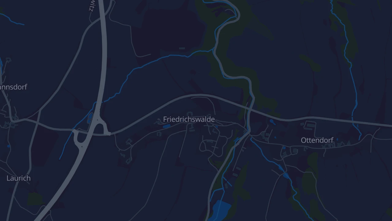 Karte von Friedrichswalde