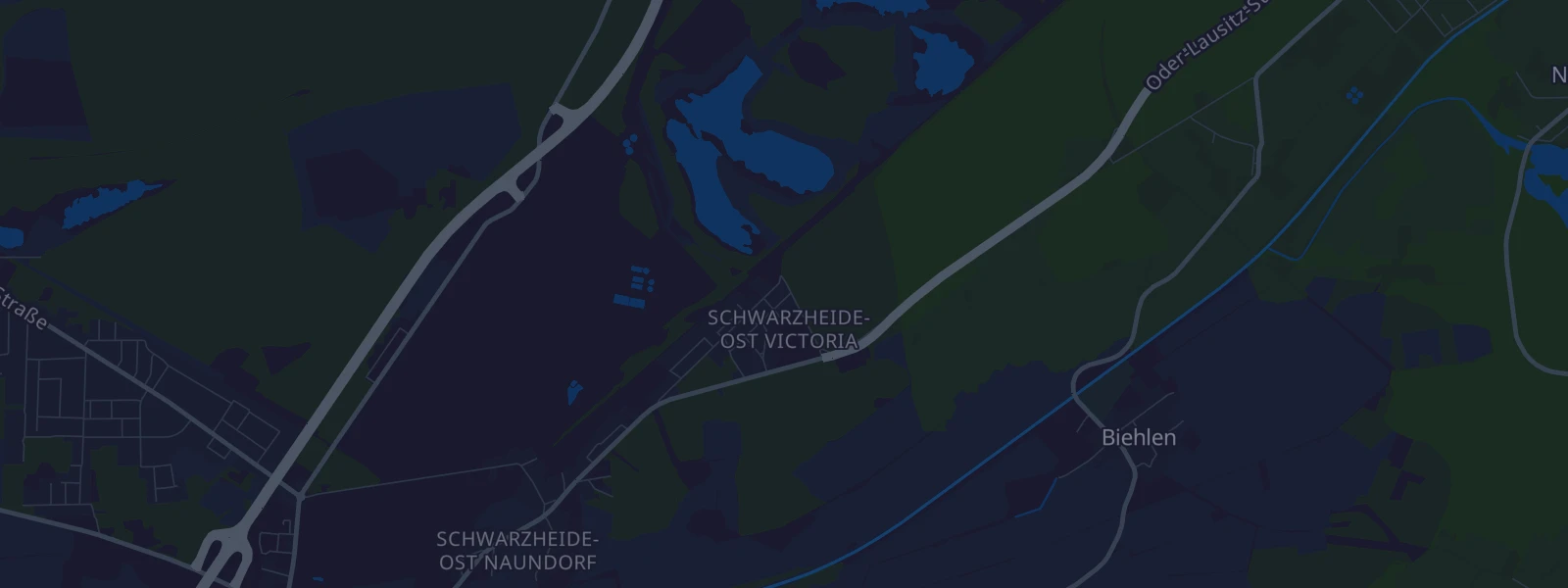 Karte von Schwarzheide