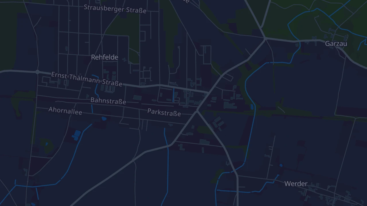 Karte von Rehfelde