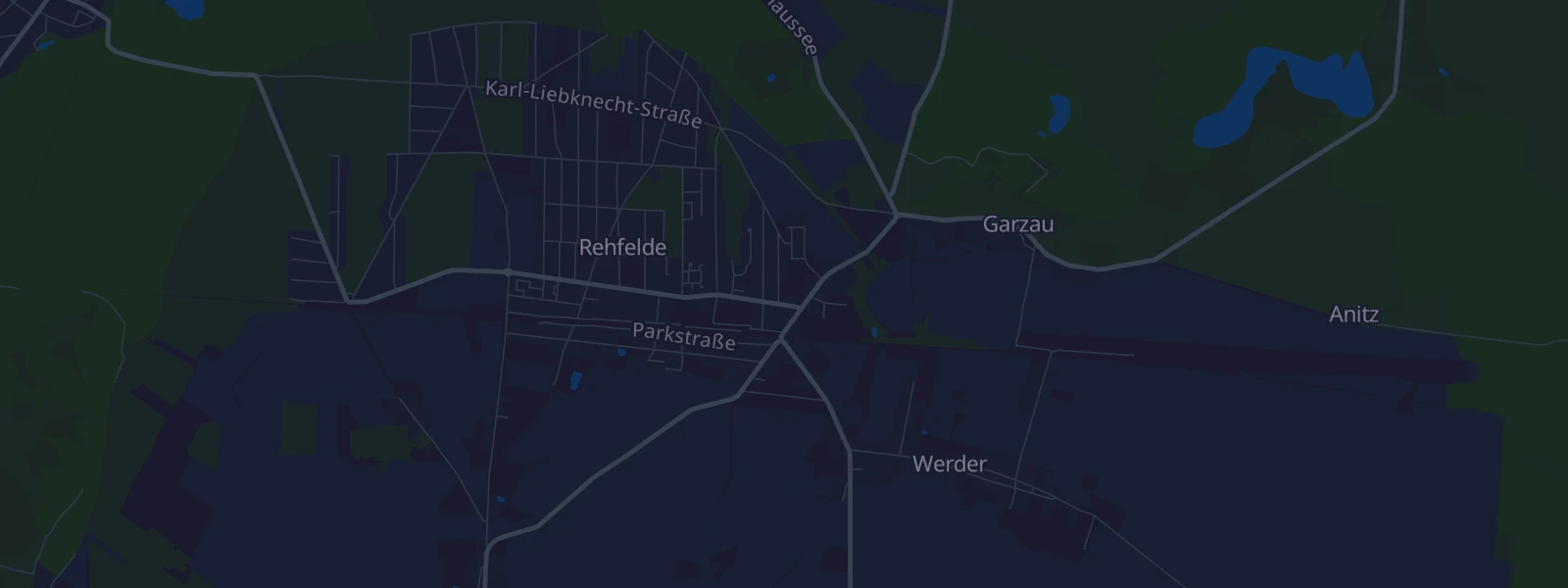 Karte von Rehfelde