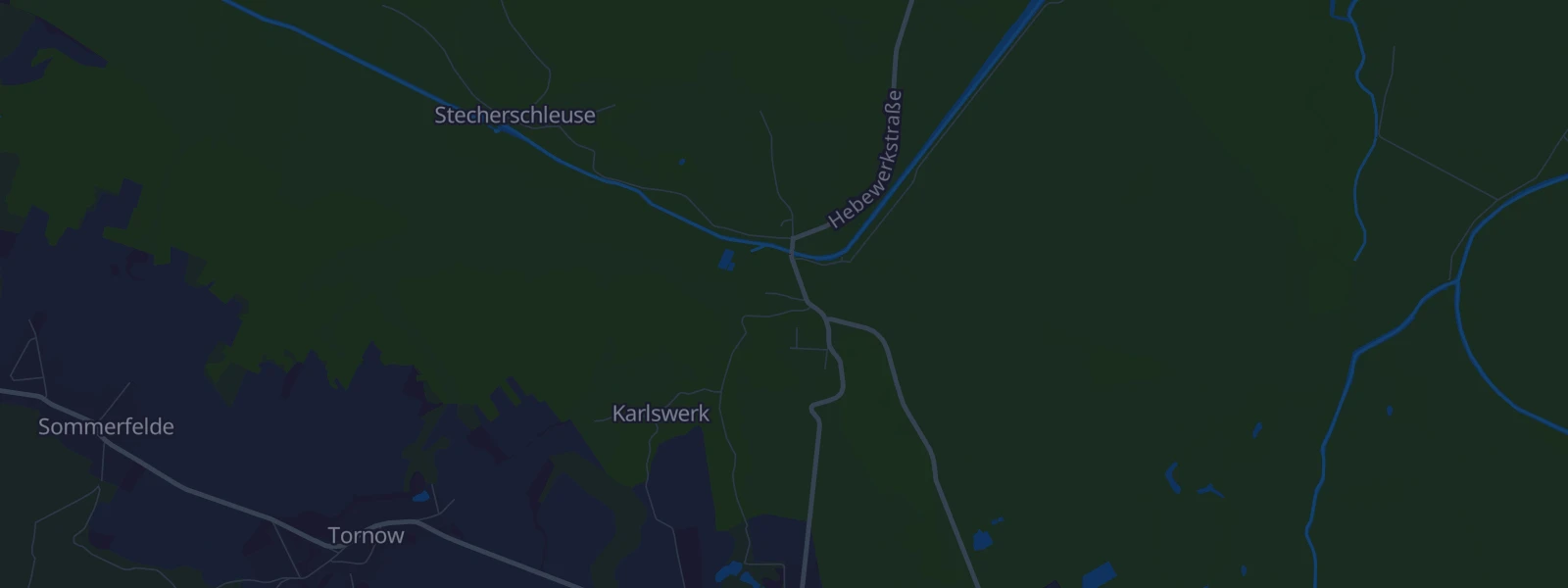 Karte von Hohenfinow