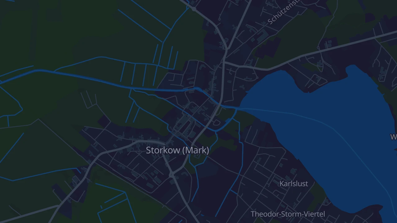 Karte von 15859 Storkow (Mark)