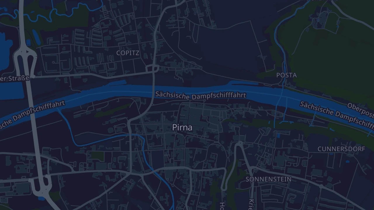Karte von Pirna