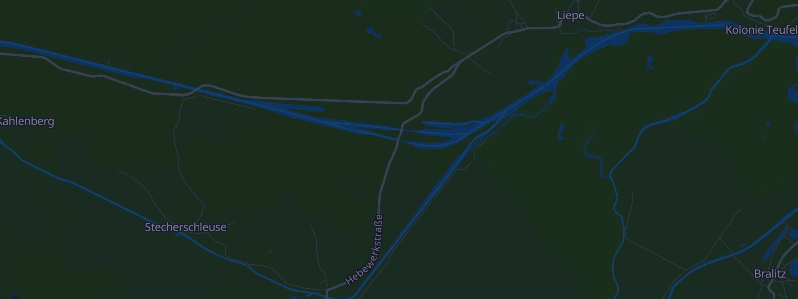 Karte von Niederfinow