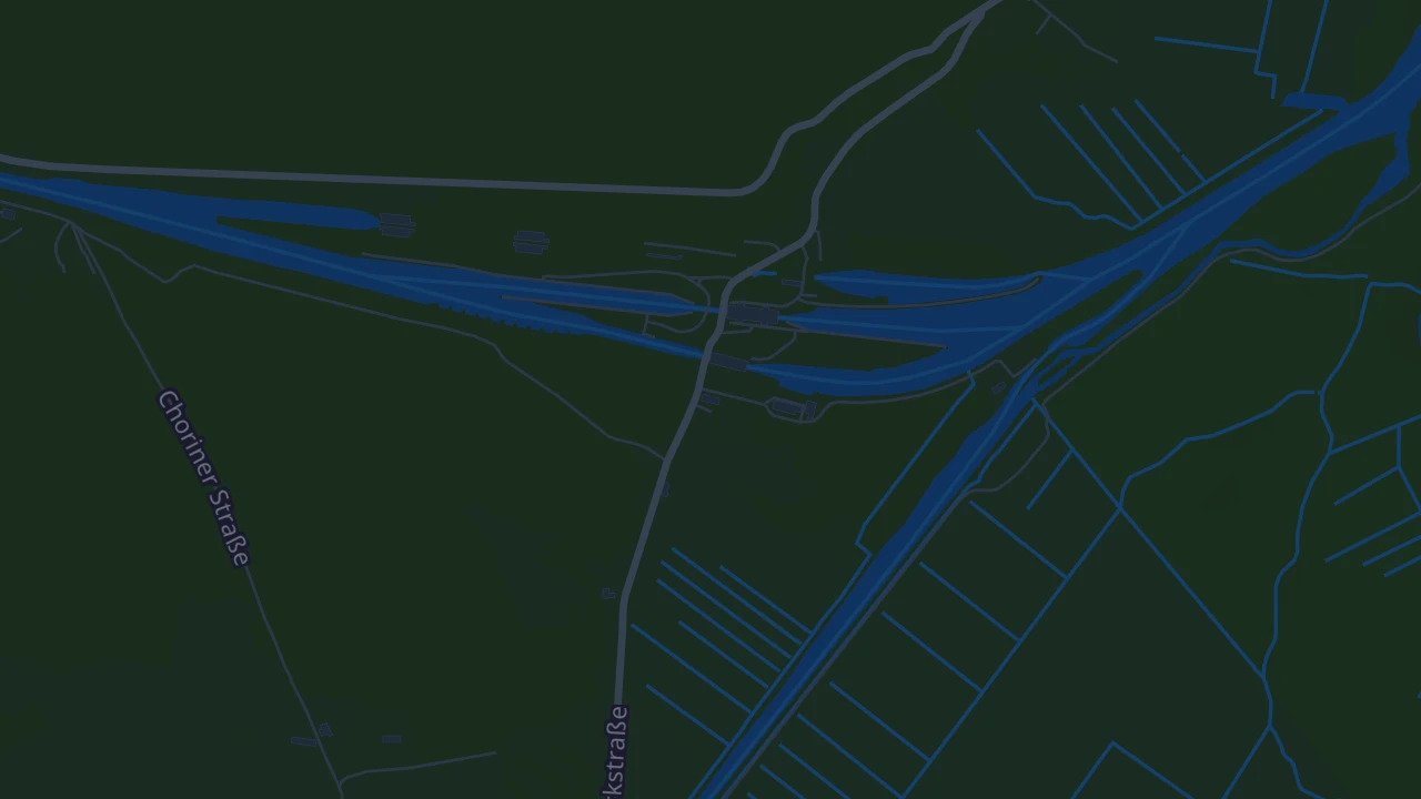 Karte von Niederfinow