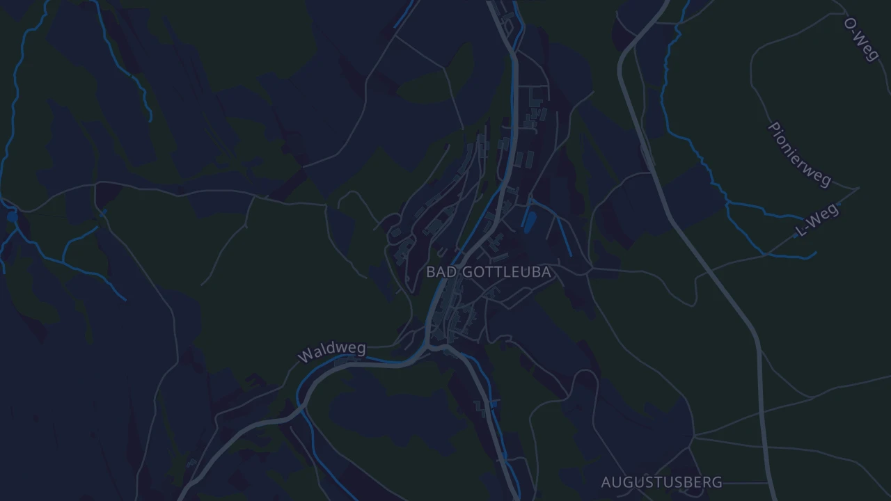 Karte von Bad Gottleuba-Berggießhübel