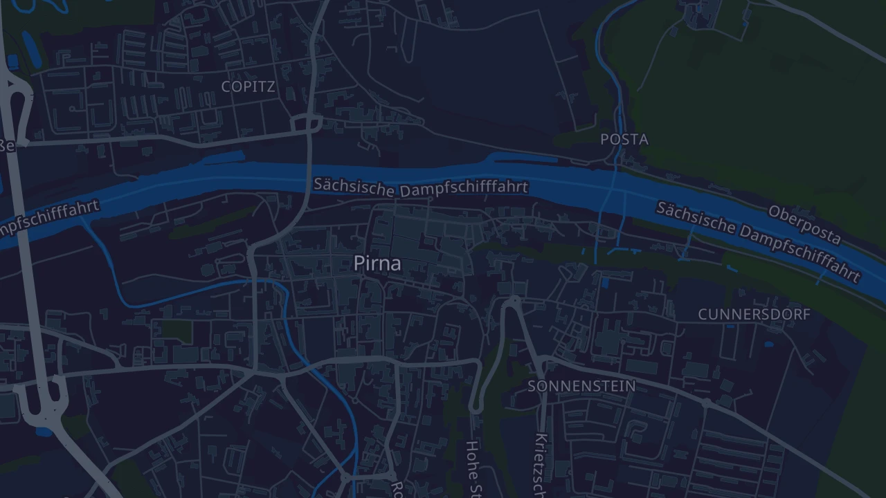 Karte von Pirna