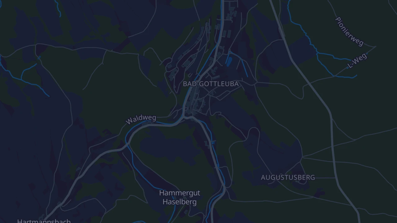 Karte von Bad Gottleuba-Berggießhübel