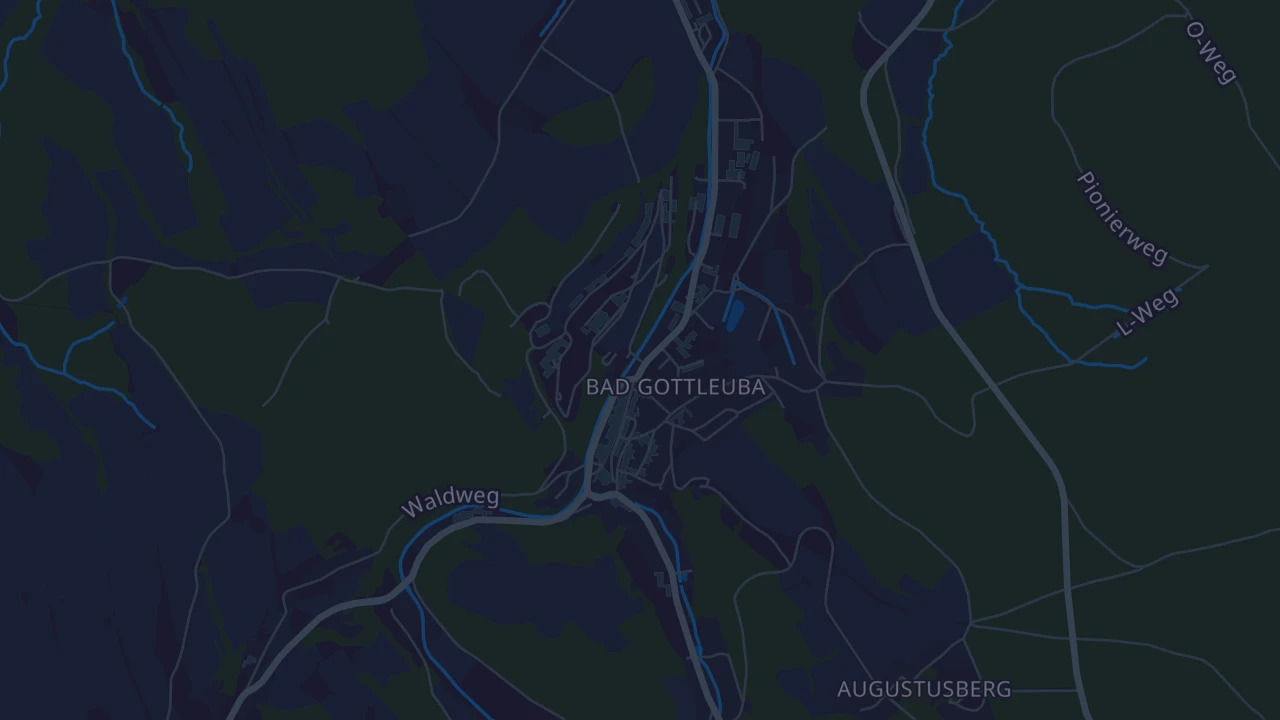 Karte von Bad Gottleuba-Berggießhübel