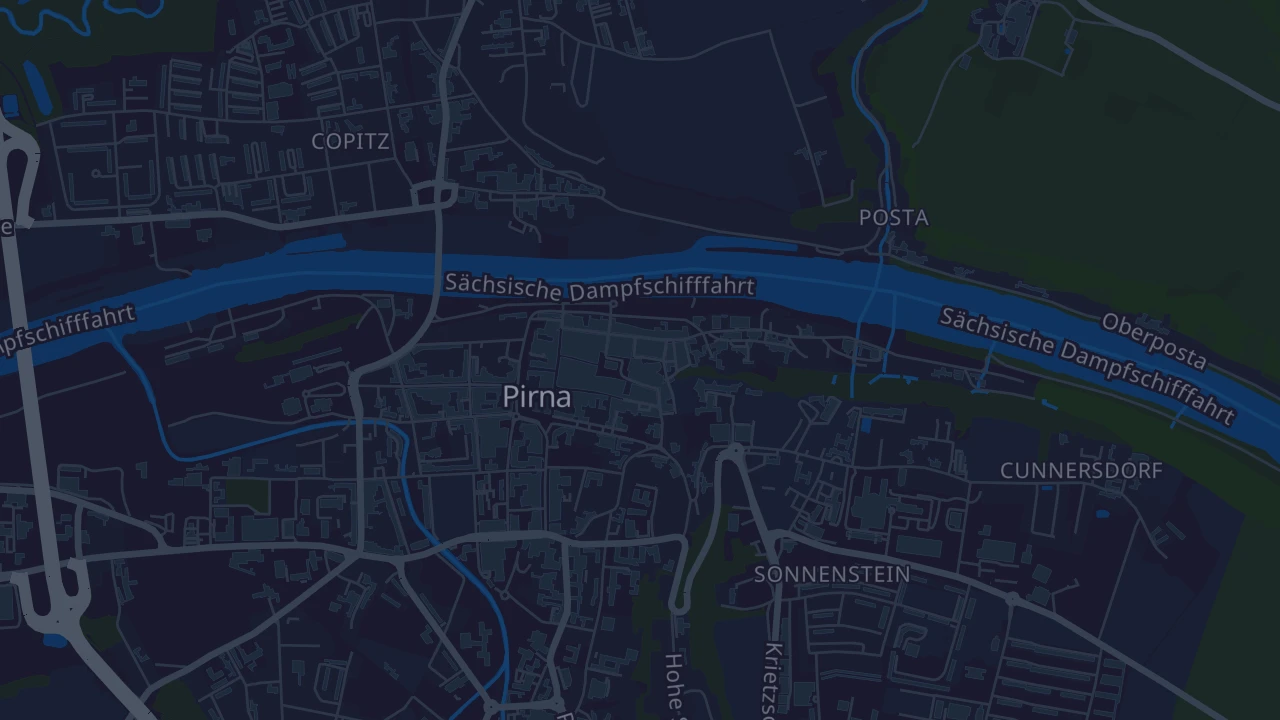 Karte von Pirna