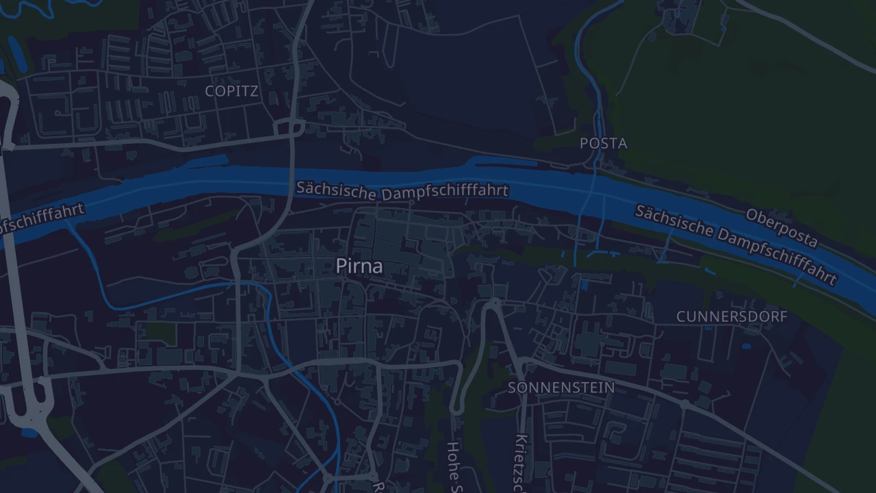 Karte von Pirna