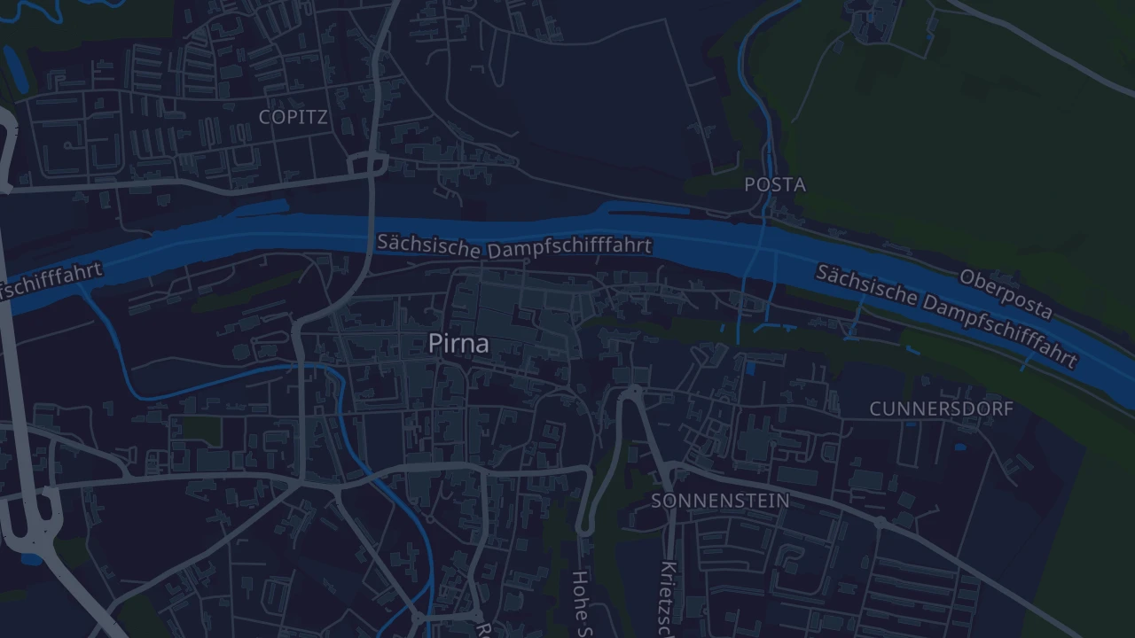 Karte von Pirna