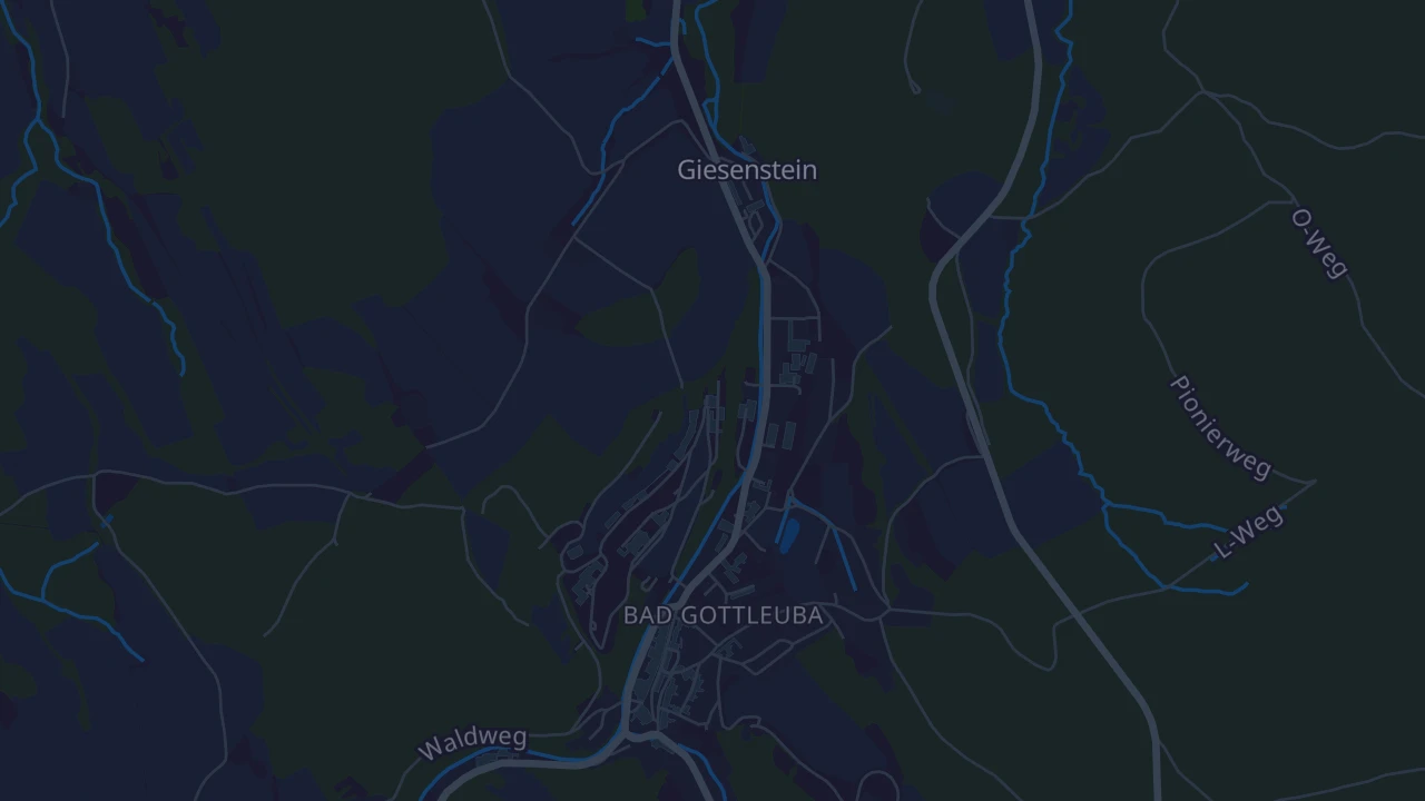 Karte von Bad Gottleuba-Berggießhübel
