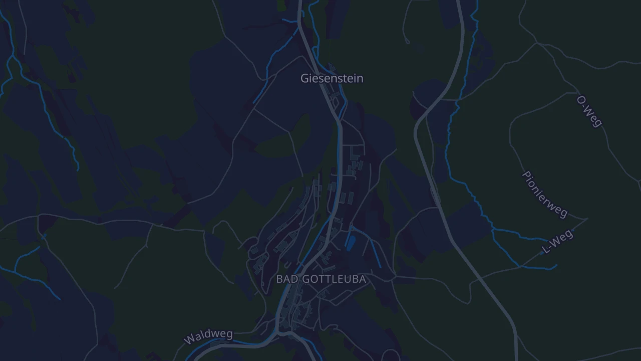Karte von Bad Gottleuba-Berggießhübel