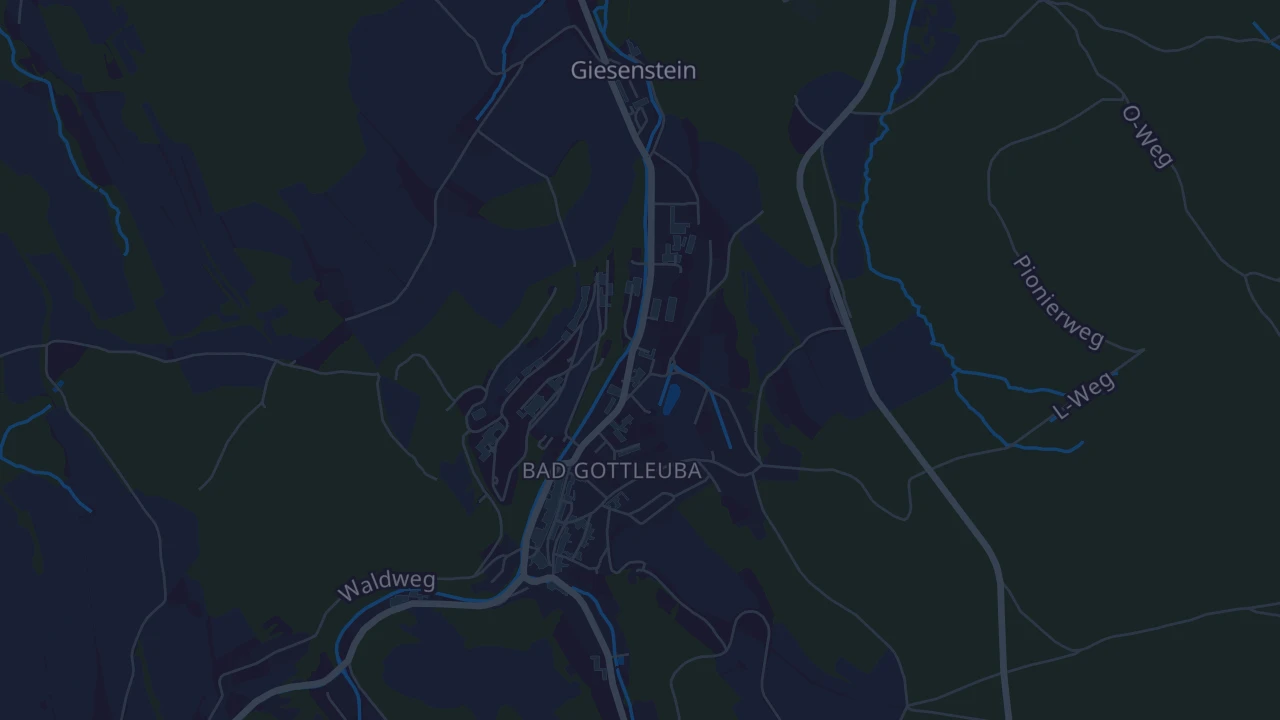 Karte von Bad Gottleuba-Berggießhübel