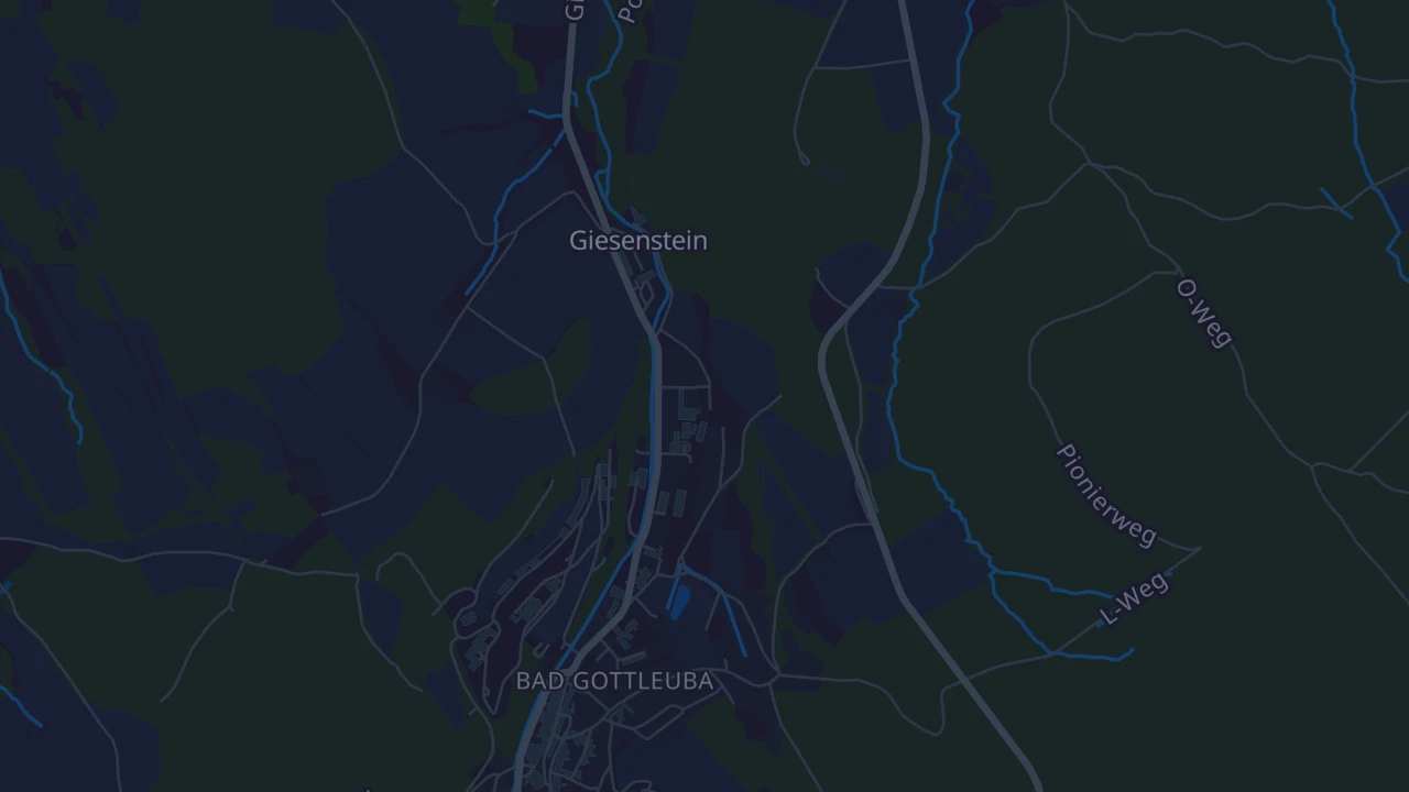Karte von Bad Gottleuba-Berggießhübel