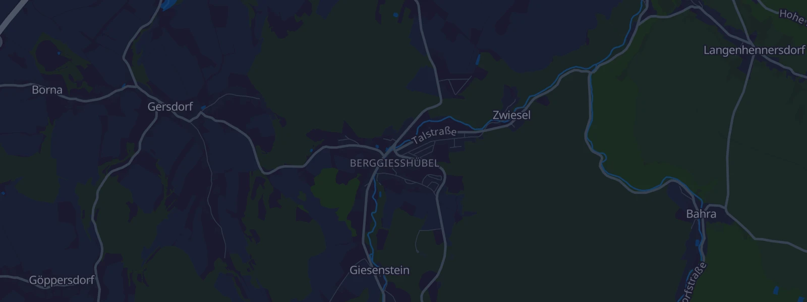 Karte von Bad Gottleuba-Berggießhübel