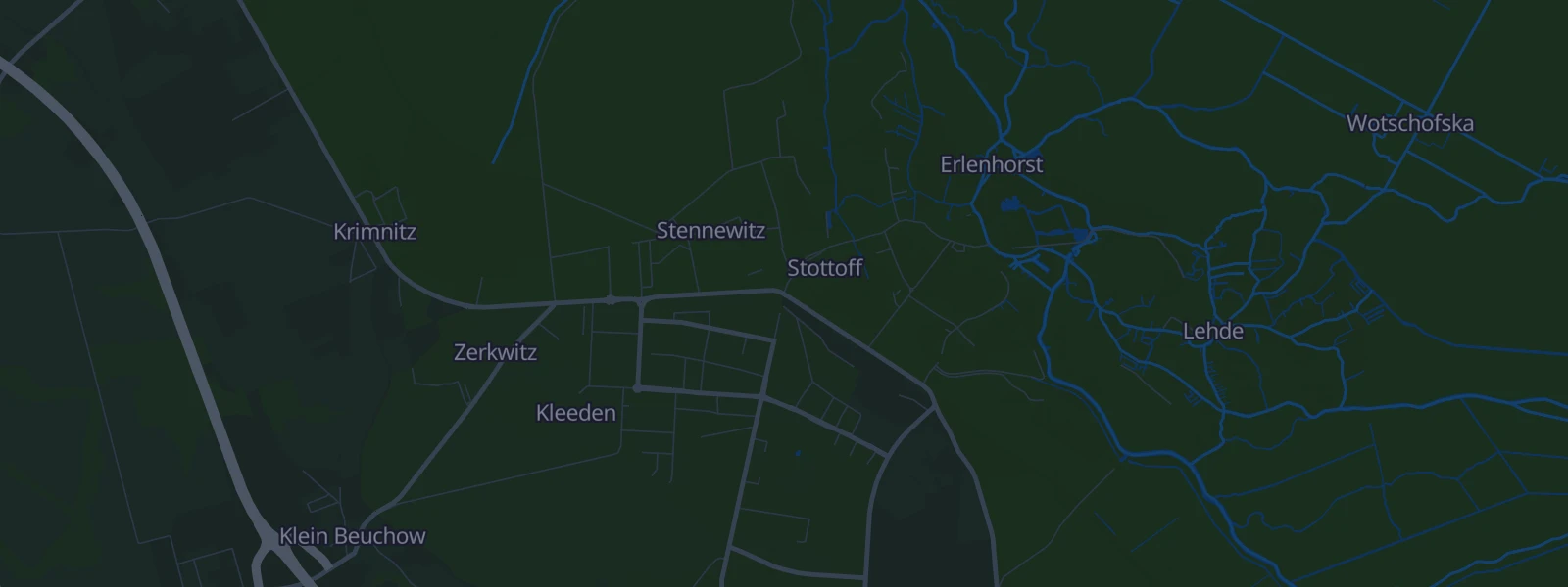 Karte von Lübbenau