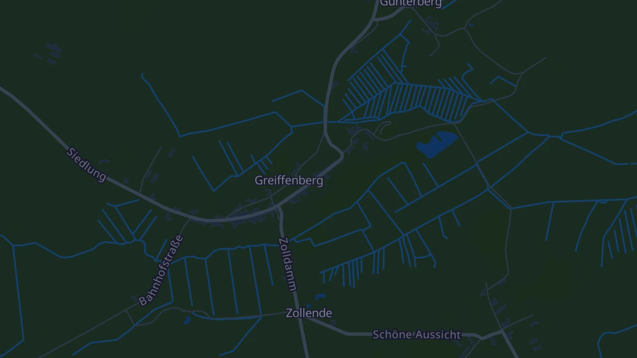 Karte von Angermünde