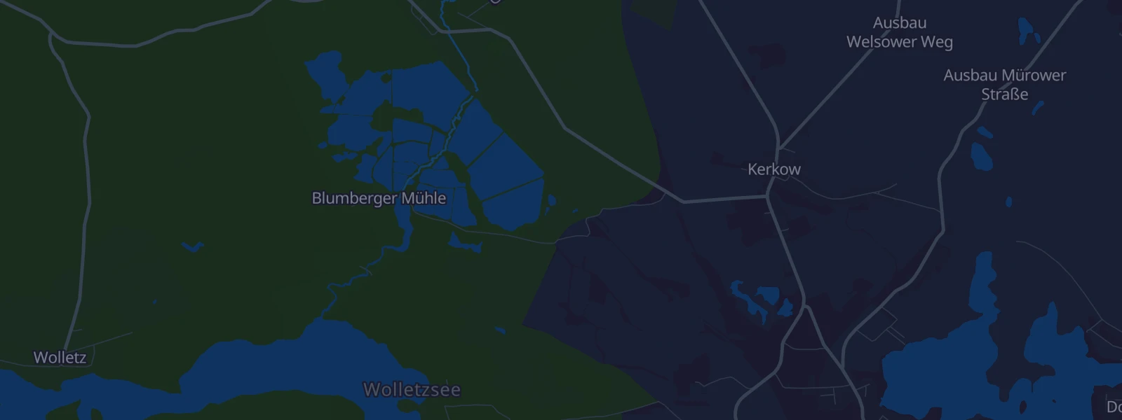 Karte von Angermünde