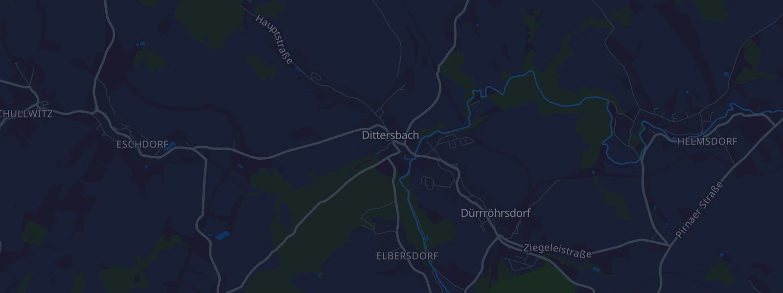 Karte von Dürrröhrsdorf-Dittersbach