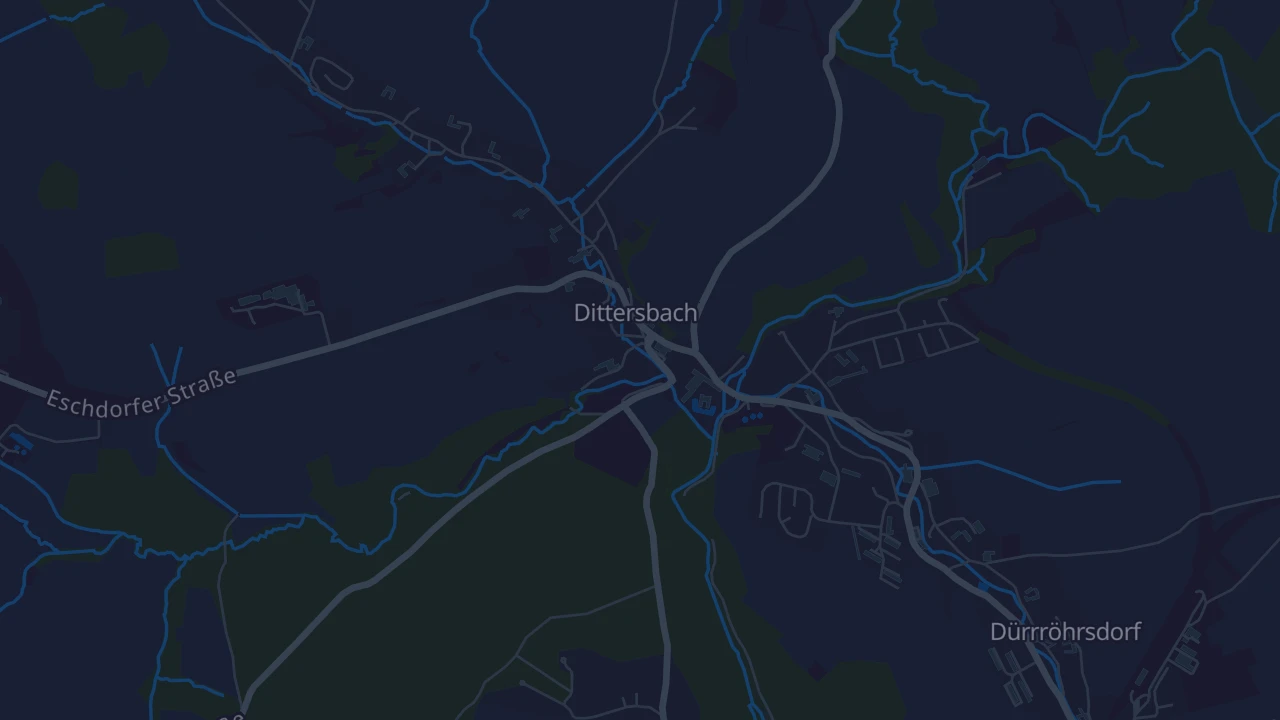Karte von Dürrröhrsdorf-Dittersbach