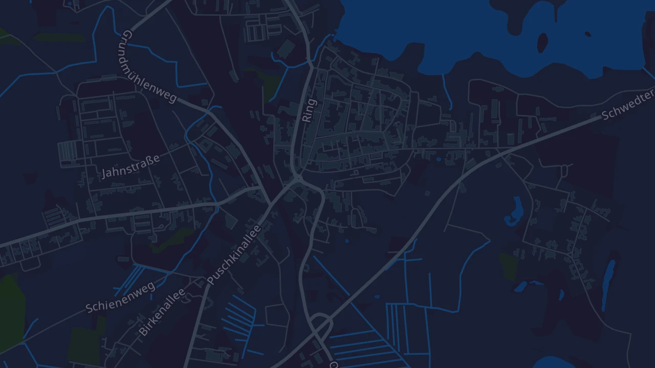 Karte von Angermünde