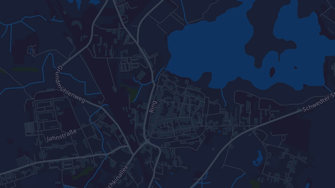 Karte von Angermünde