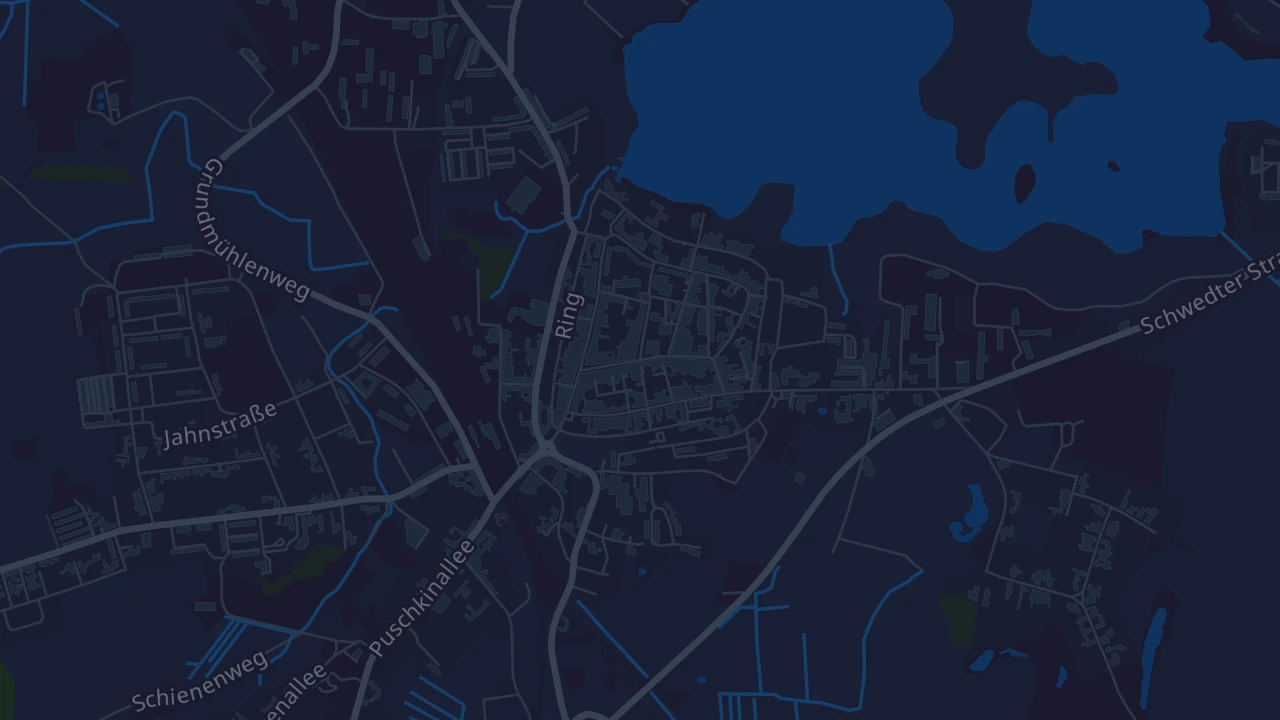 Karte von Angermünde