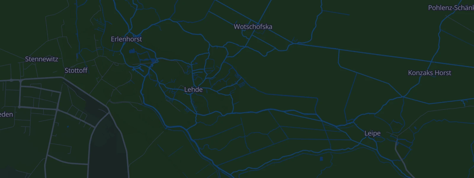 Karte von Lübbenau OT Lehde