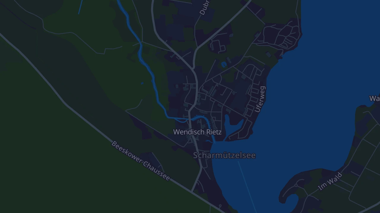 Karte von Wendisch Rietz