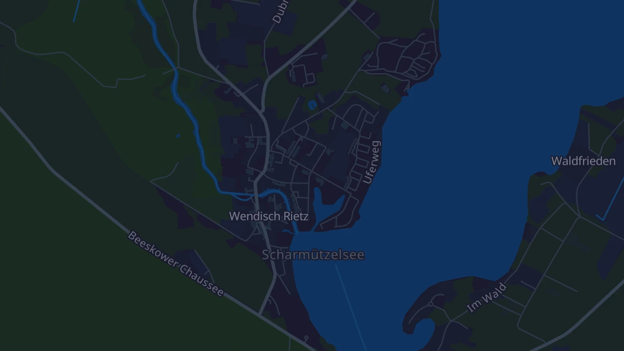 Karte von Wendisch Rietz