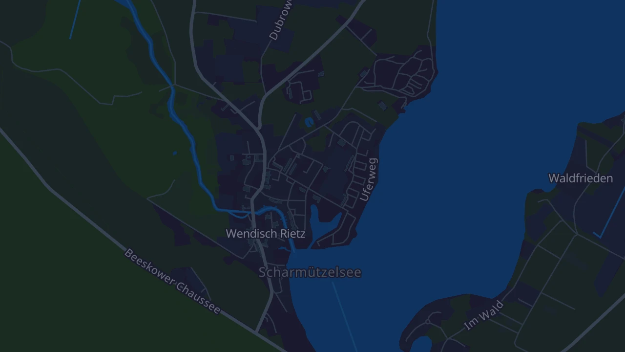 Karte von Wendisch Rietz