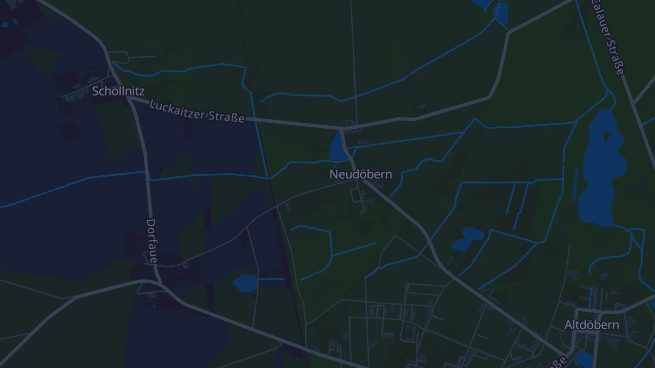 Karte von Altdöbern
