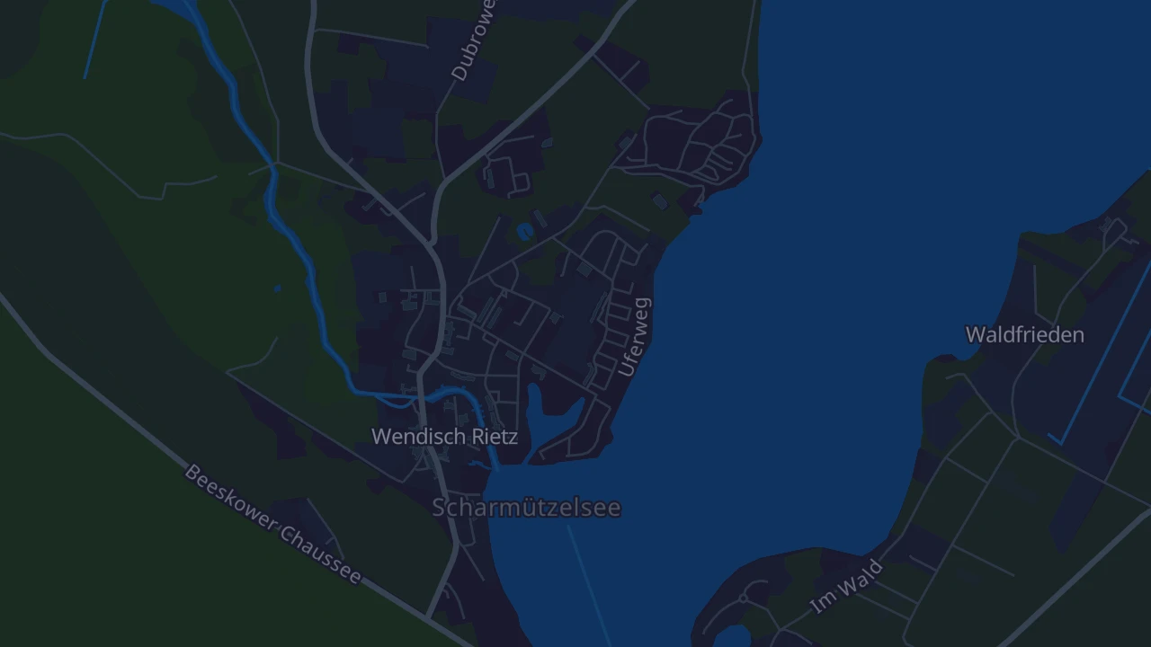 Karte von Wendisch Rietz