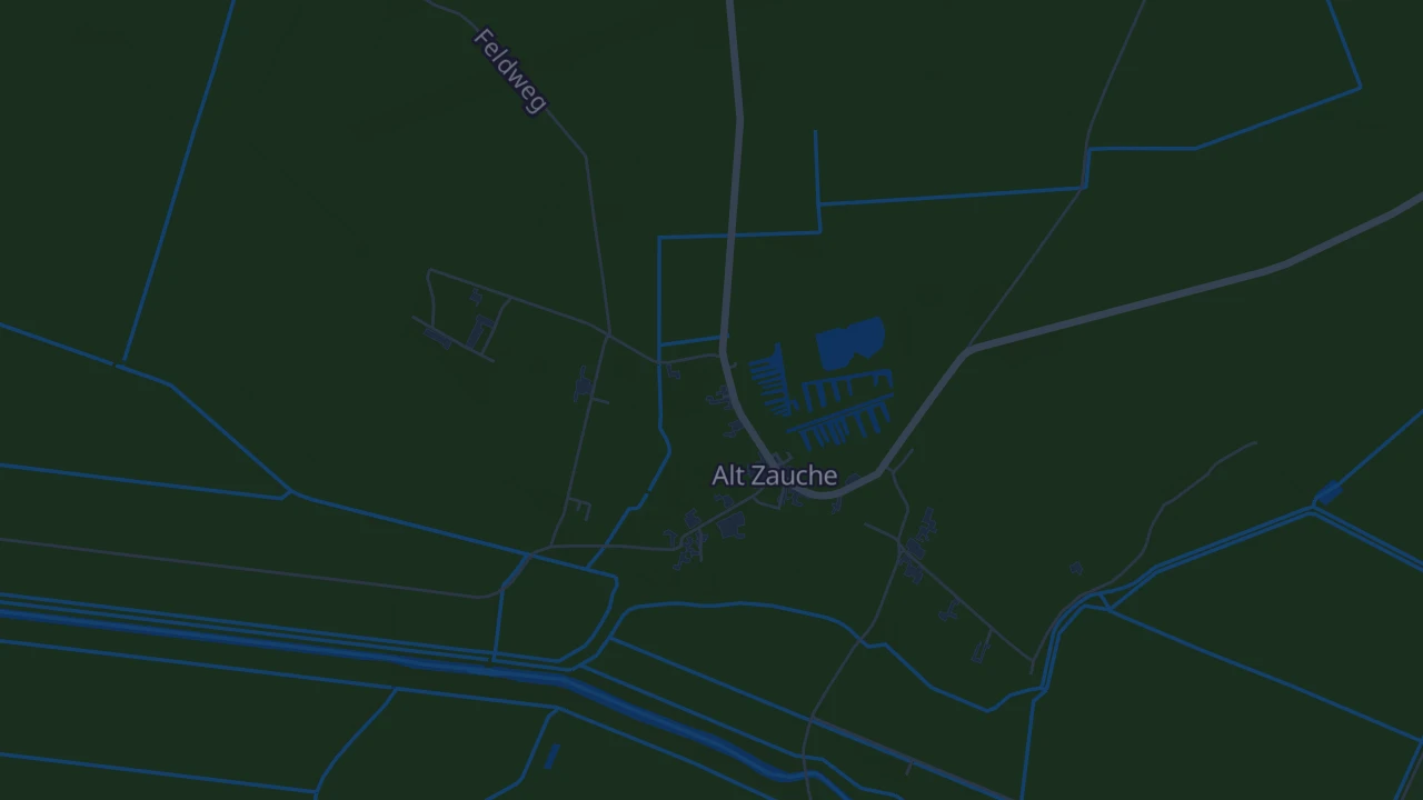 Karte von Alt Zauche-Wußwerk