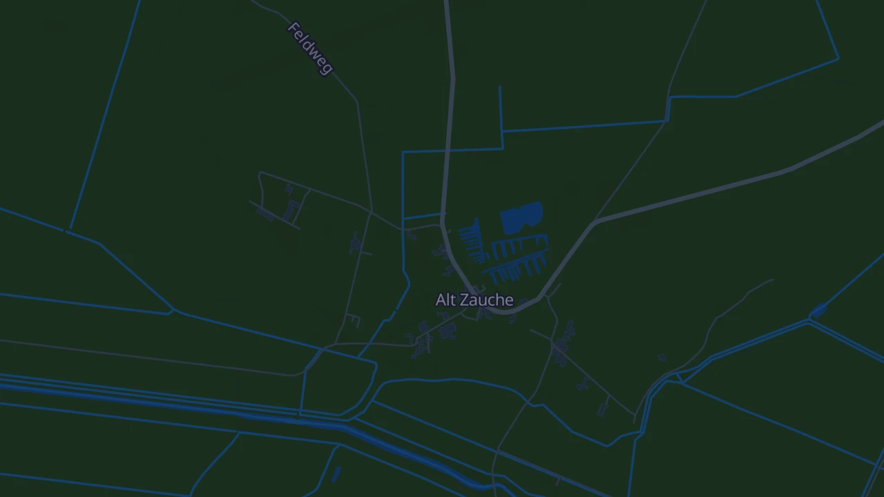 Karte von Alt Zauche