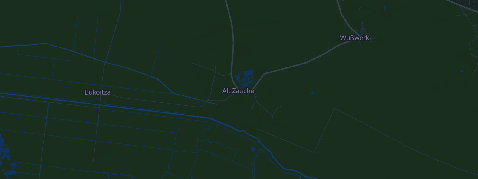 Karte von Alt Zauche-Wußwerk