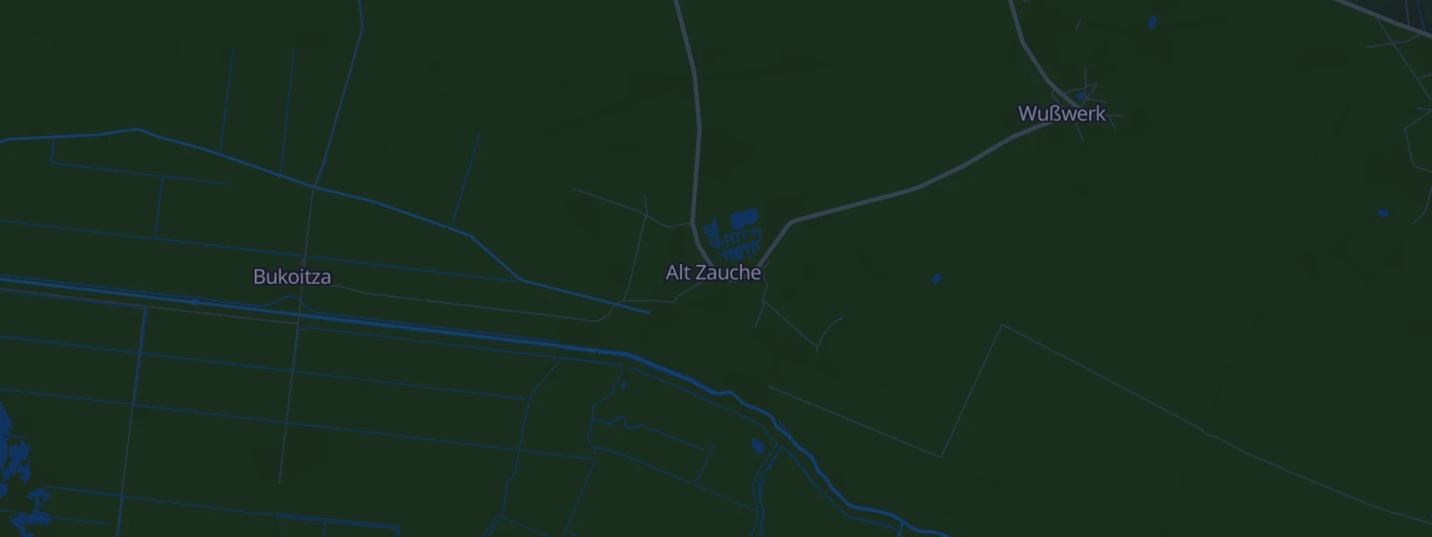 Karte von Alt Zauche