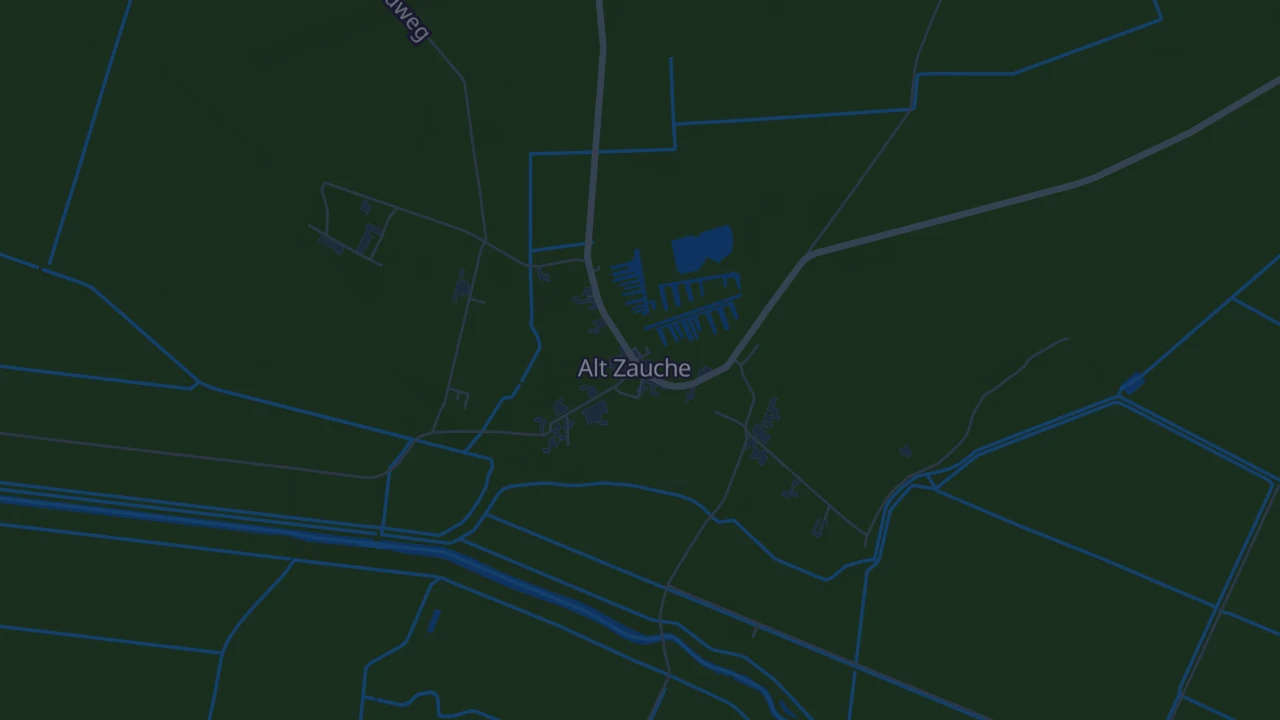 Karte von Alt Zauche-Wußwerk