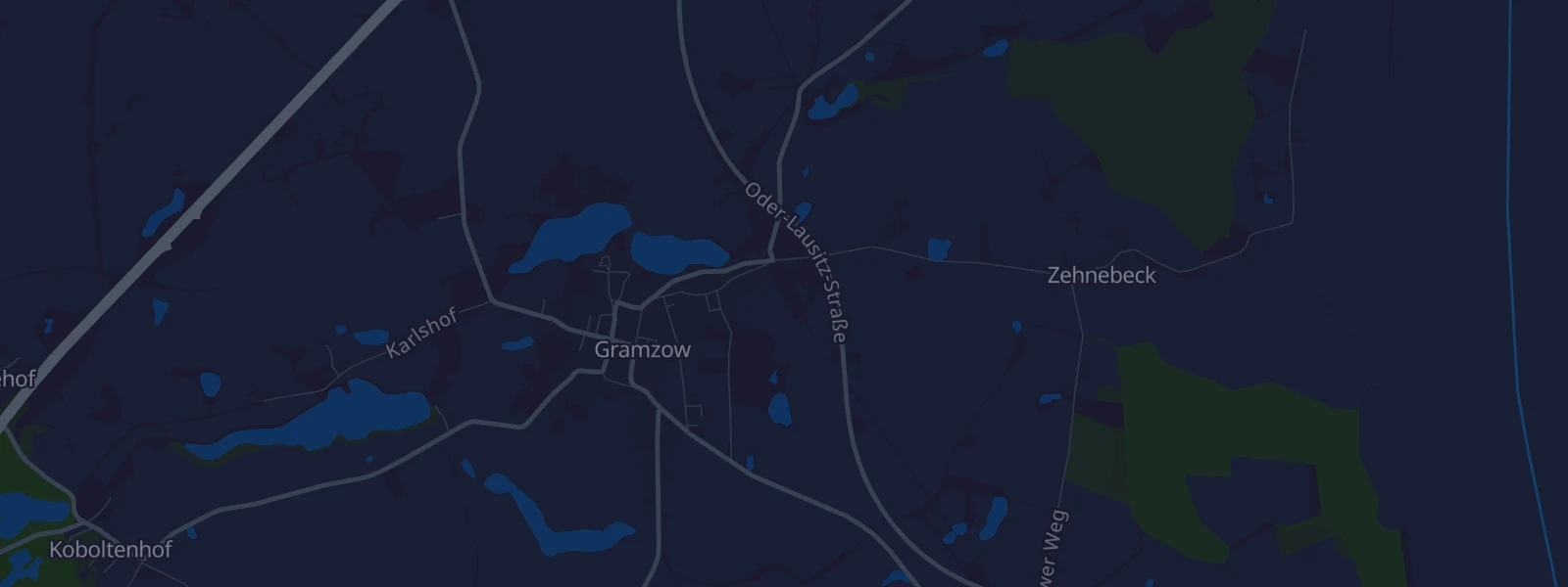 Karte von Gramzow