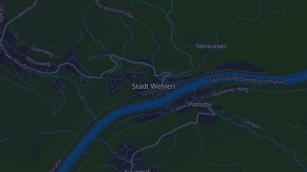 Karte von Wehlen