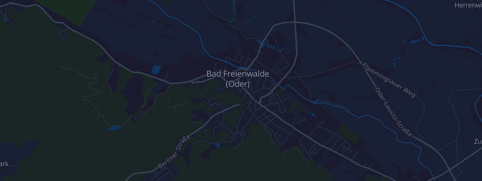 Karte von Bad Freienwalde
