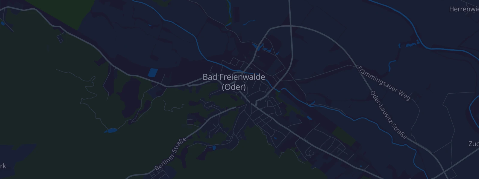 Karte von Bad Freienwalde (Oder)