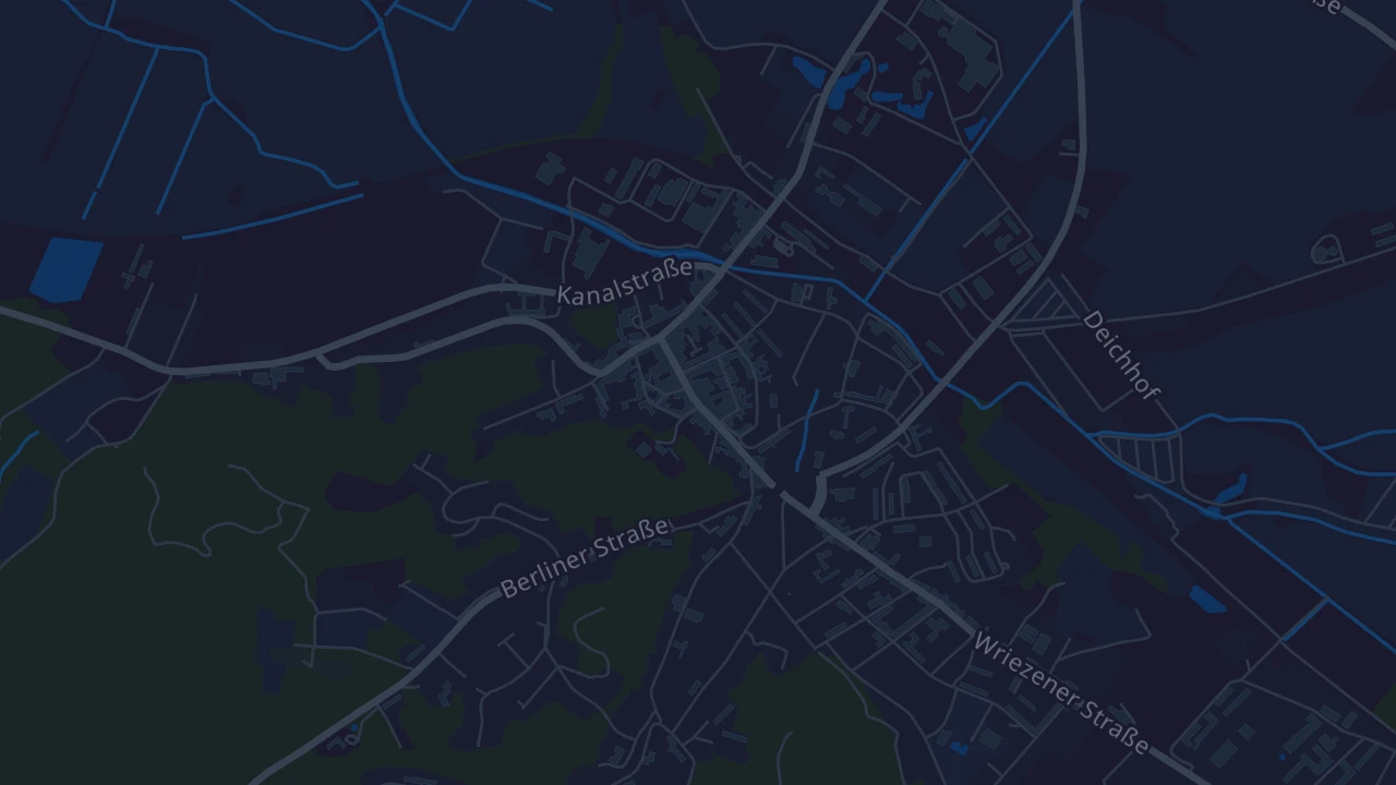 Karte von Bad Freienwalde (Oder)