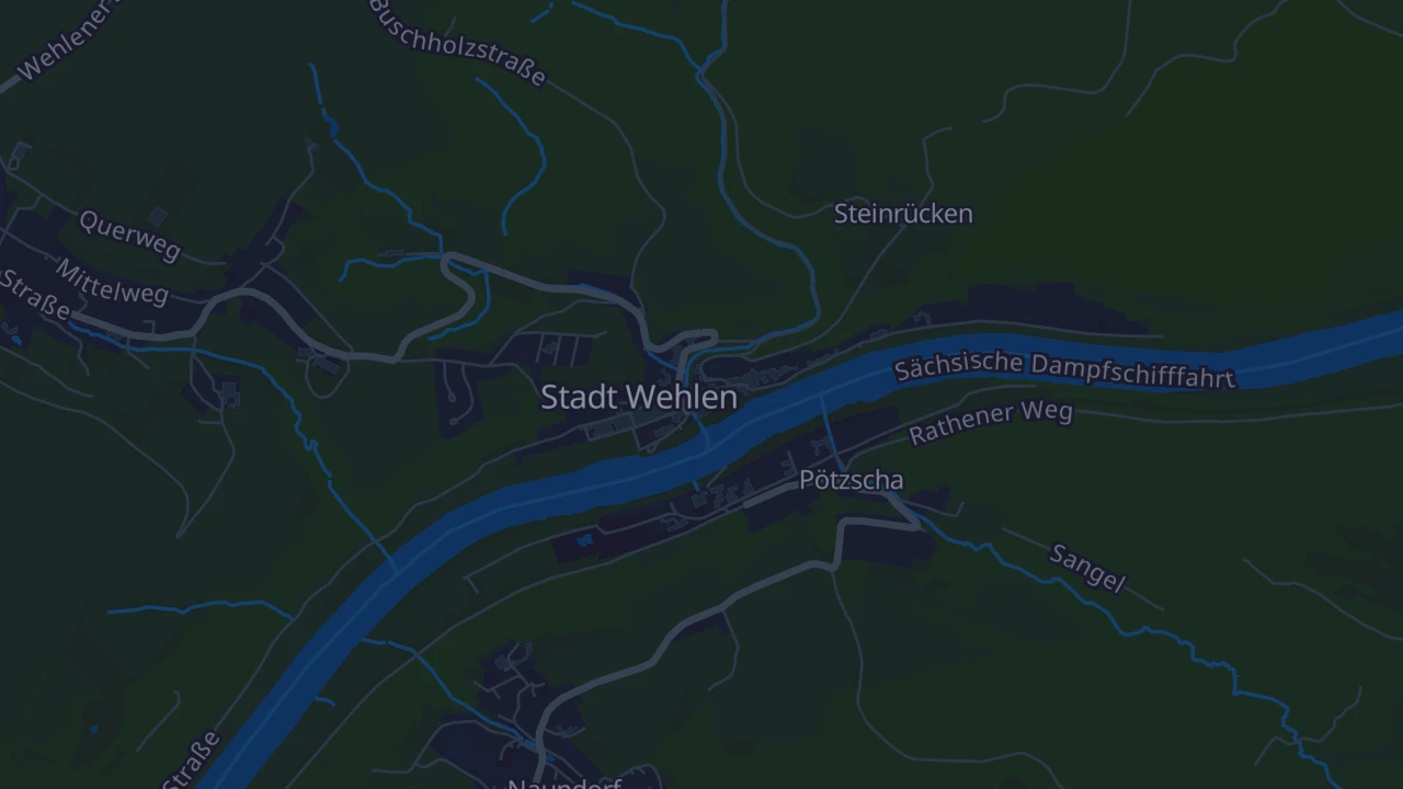 Karte von Wehlen